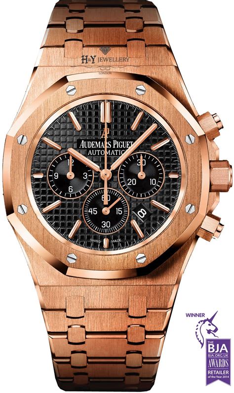 rose gold royal oak chronograph